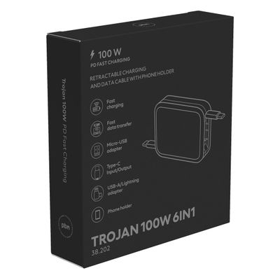 TROJAN 100W 6IN1 – Srebrna 6