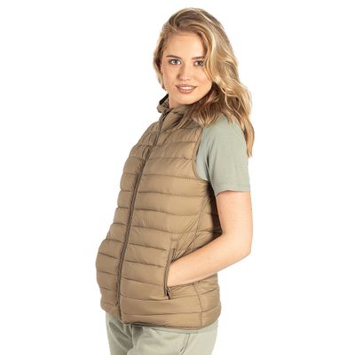 LIBERTY HOOD VEST WOMEN – Svetlo braon 5