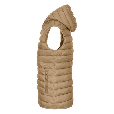 LIBERTY HOOD VEST WOMEN – Svetlo braon 4