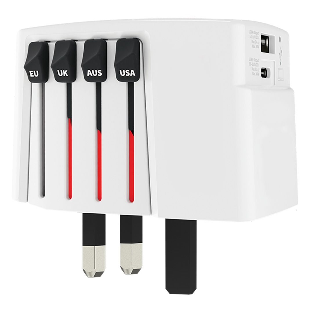 WORLD USB CHARGER AC 45PD – Bela