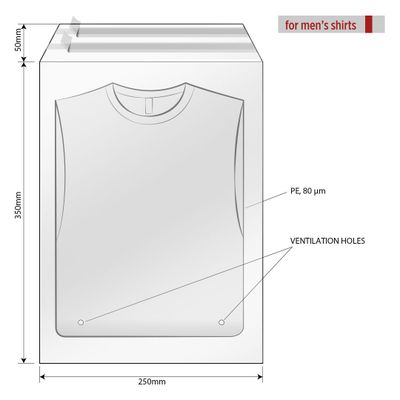 POLY BAG 25 x 35 – Transparentna 3