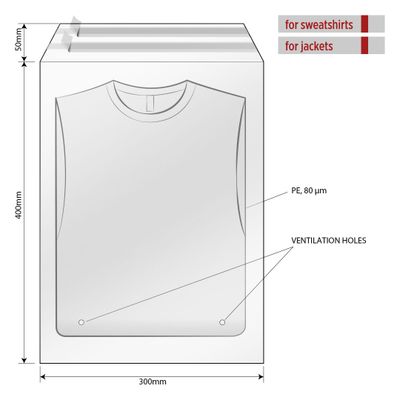 POLY BAG 30 x 40 – Transparentna 3
