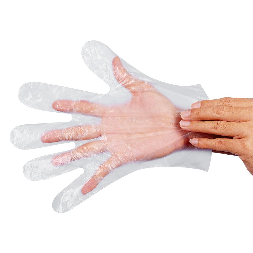 PE GLOVES – Transparentna