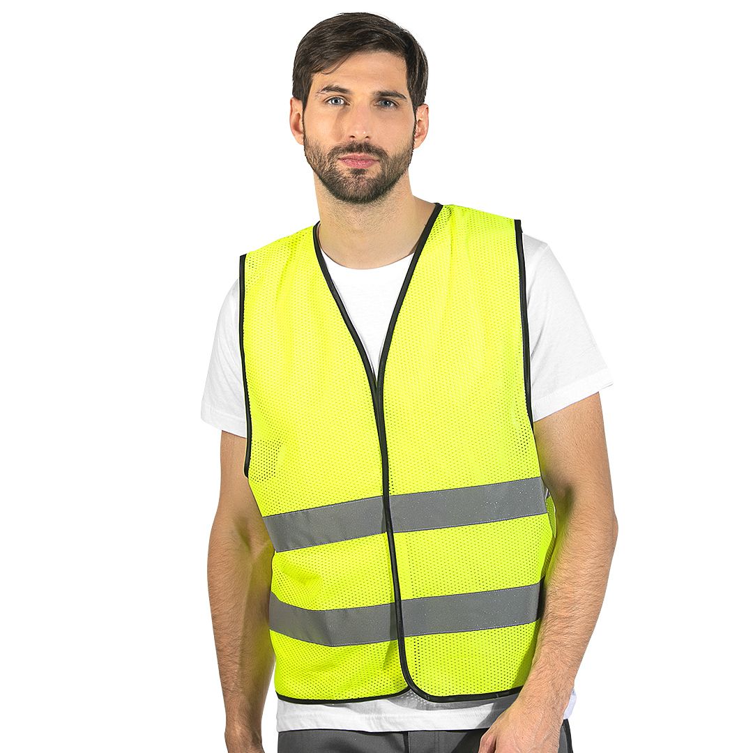 GLOW MESH – Neon žuta