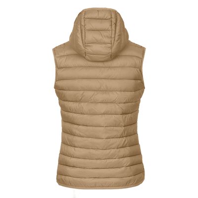 LIBERTY HOOD VEST WOMEN – Svetlo braon 6