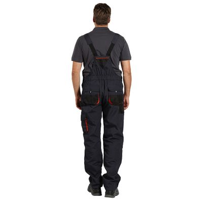 HAMMER BIB PANTS – Tamno siva 4