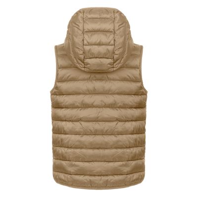 LIBERTY HOOD VEST KID – Svetlo braon 5