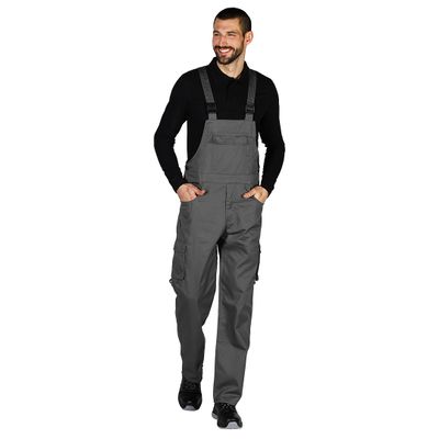 CRAFT BIB PANTS – Tamno siva 2