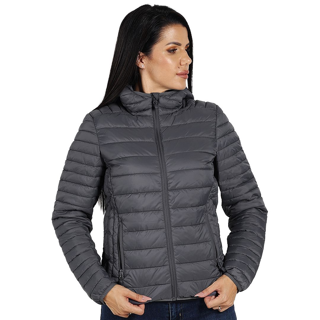 RINO HOODY WOMEN – Tamno siva