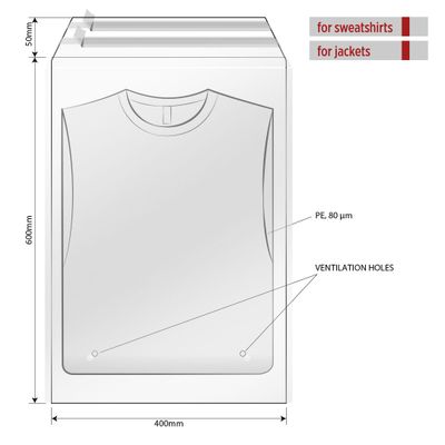 POLY BAG 40 x 60 – Transparentna 3
